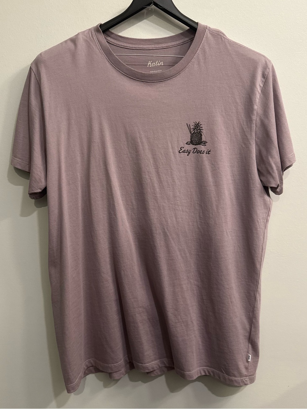 Katin - “Easy Does It” T-Shirt - Purple - XL